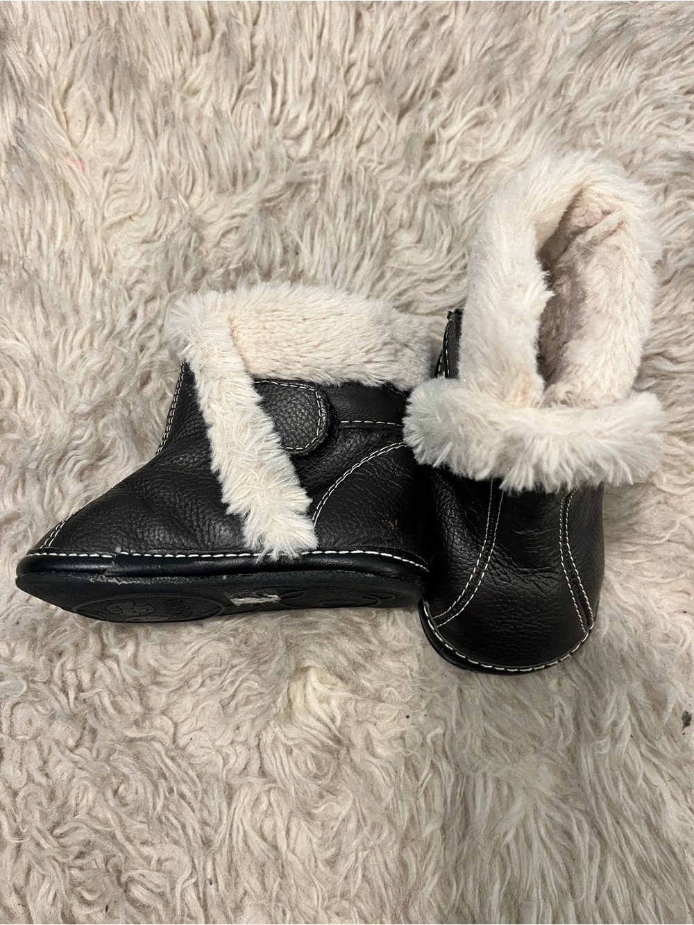 Jack and Lily Leather Baby Boots